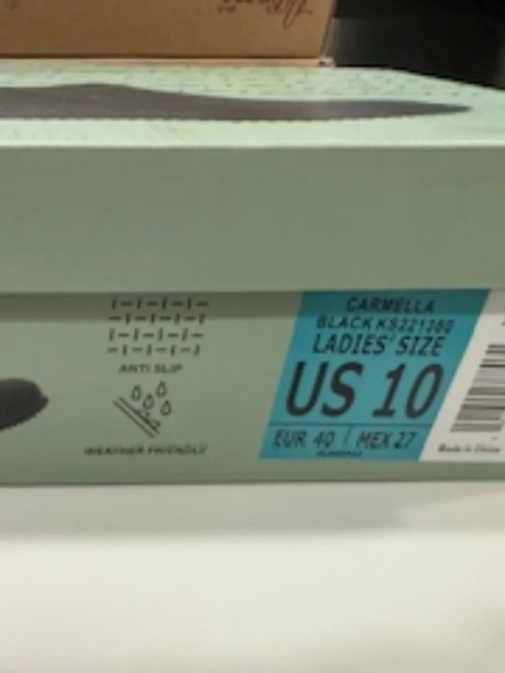 Kensie Women's Carmella Anti-Slip Fleece Lined Rain Shoes - SIZE 10